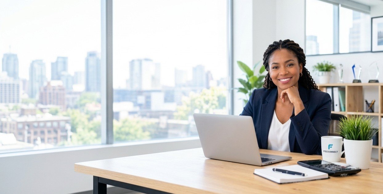 Équipe FISCCONNECT au travail, spécialistes en fiscalité au Québec